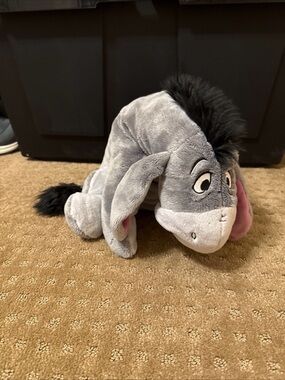 Disney Grey Plush Eeyore Collectible Soft Toy